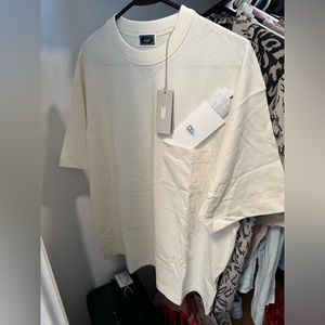 Kith SS Leonard Pocket Tee - Sandrift - Size S